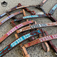 Rodeo Award | 1.75" Contour Breastcollar w/ floral BGP and lettering (18)
