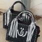 Bronco Bags - Black Cowboy Stitch
