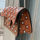 The Cowgirl Clutch- RHINESTONE 2-TONE (FULL LEATHER)