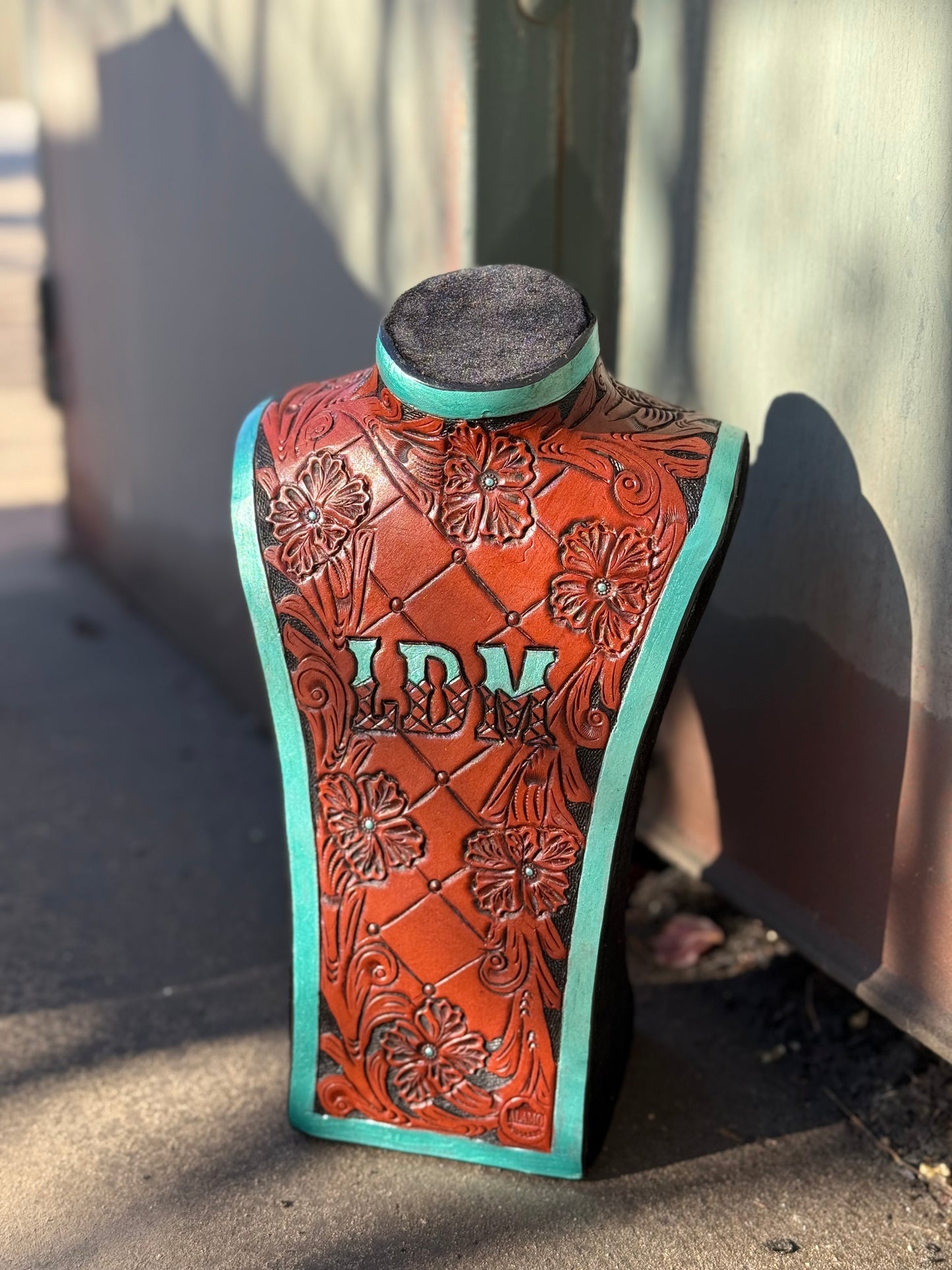 ADD- your custom initials or name or brand to any of our necklace stands