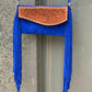 Fringe Clutch- The Blue Cowboy