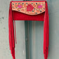Fringe Clutch- Cheetah Rose