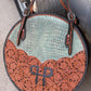 Rope Bag- Turquoise Gator