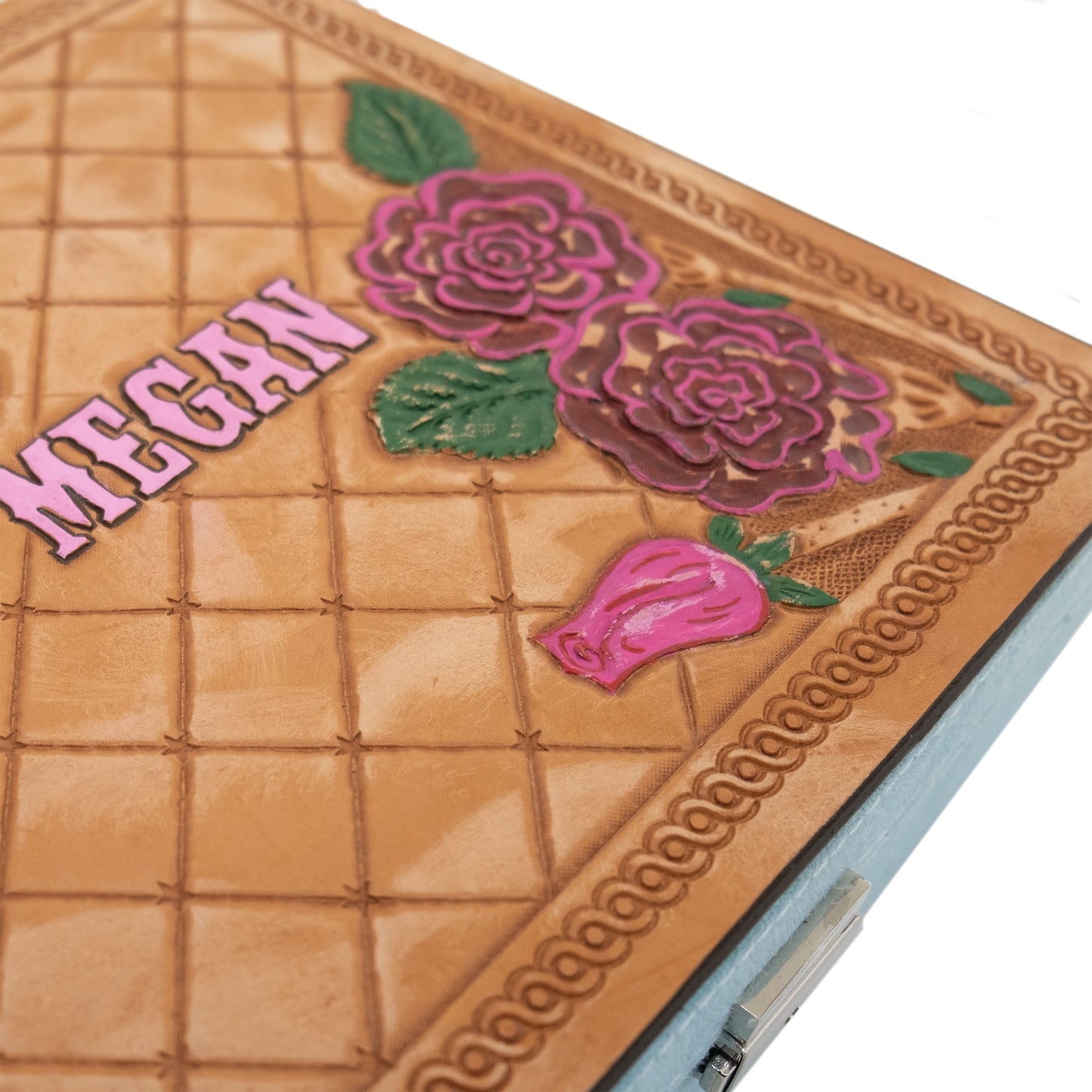 Rodeo Award | Large Velvet Jewelry Box w/ lettering