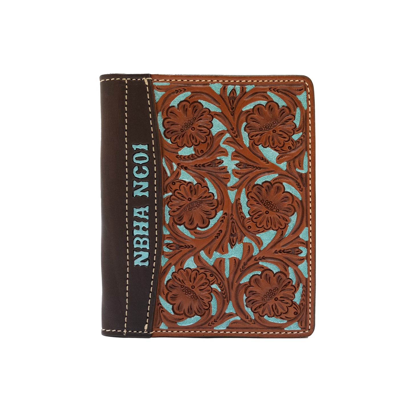 Rodeo Award | DAY PLANNER (Mini Portfolio) floral tooled with BGP (8)