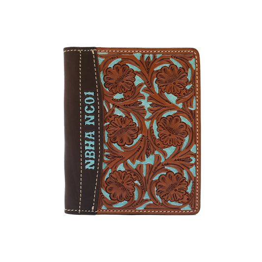 Rodeo Award | DAY PLANNER (Mini Portfolio) floral tooled with BGP (8)