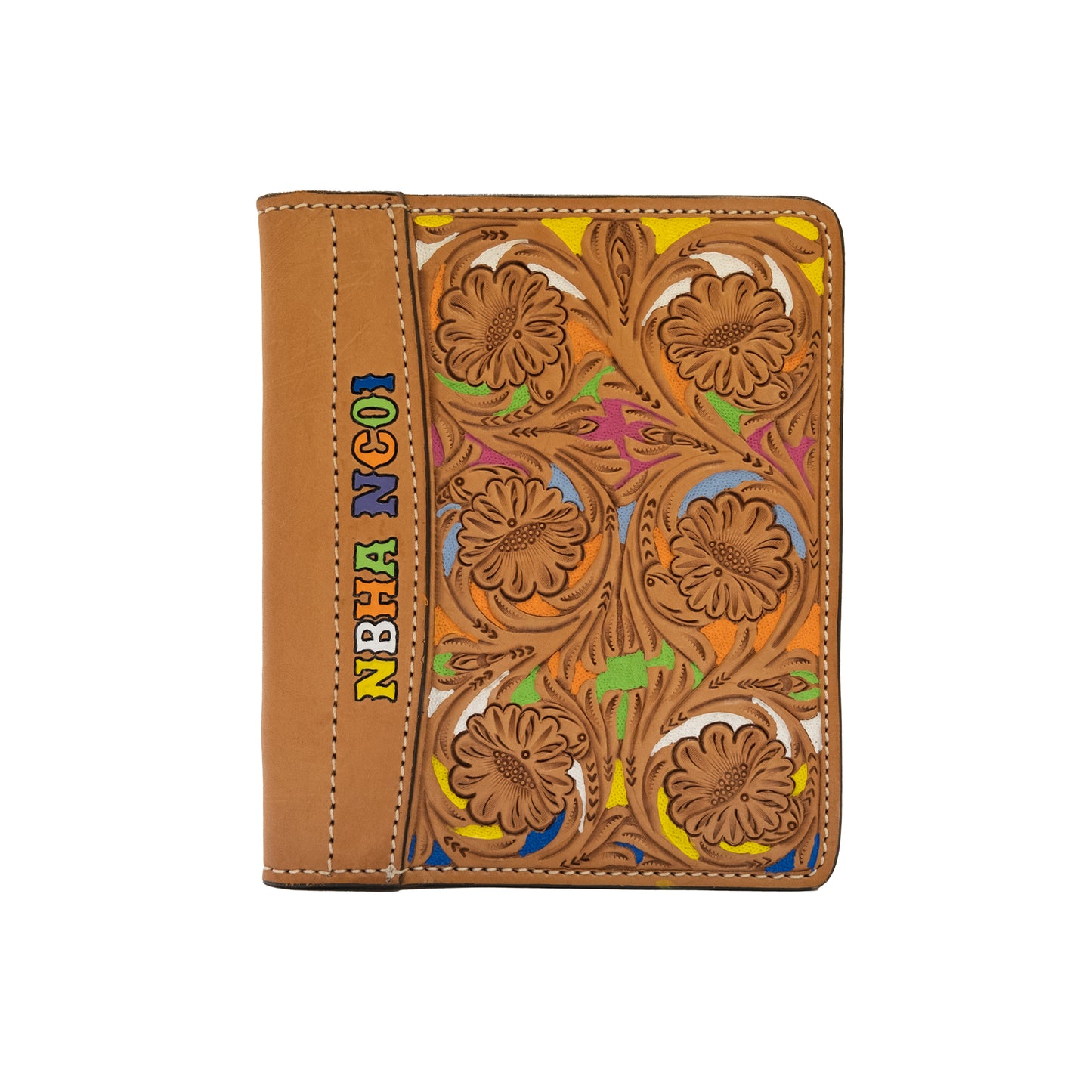 Rodeo Award | DAY PLANNER (Mini Portfolio) floral tooled with BGP (8)