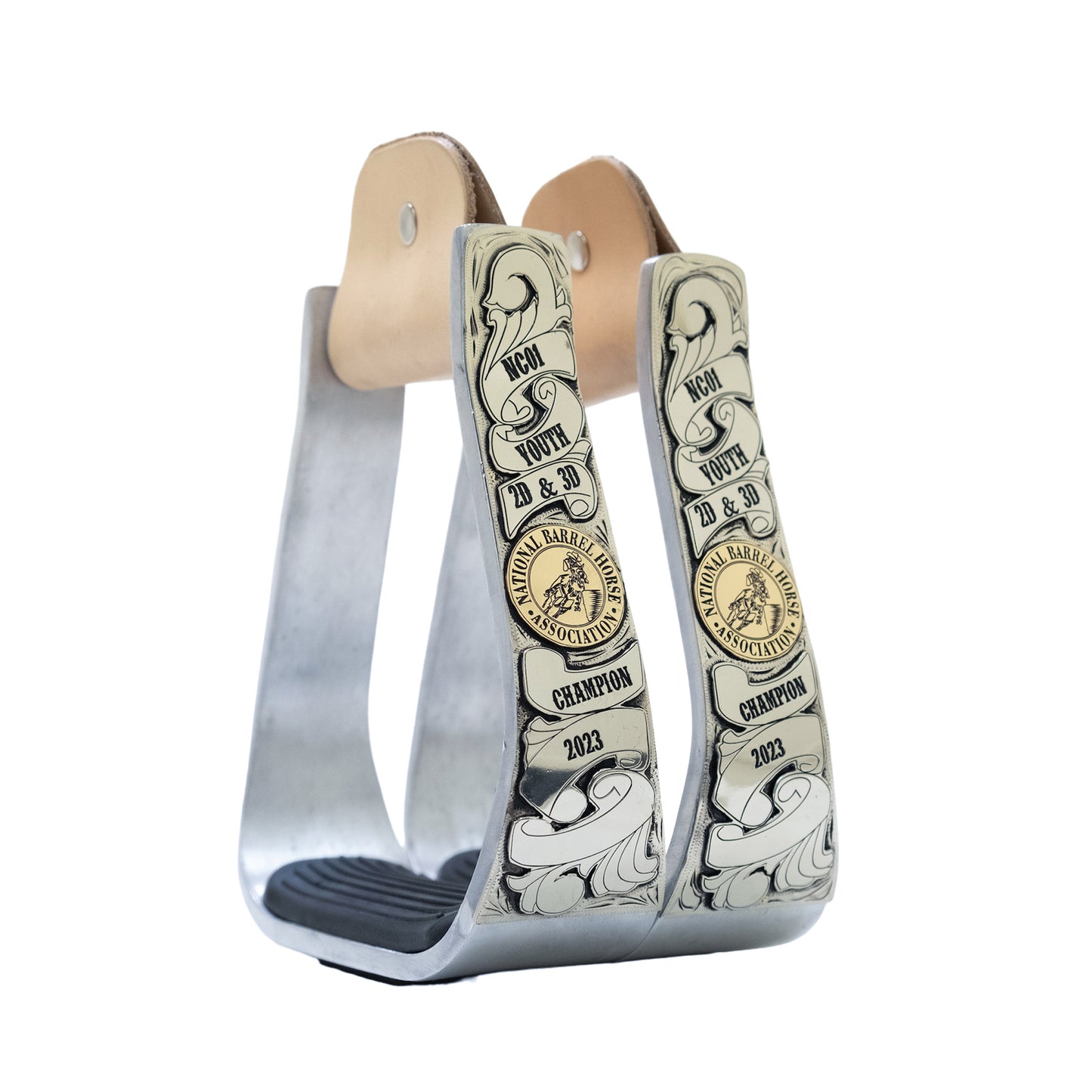 Rodeo Award | Custom Trophy Stirrups- Barrel