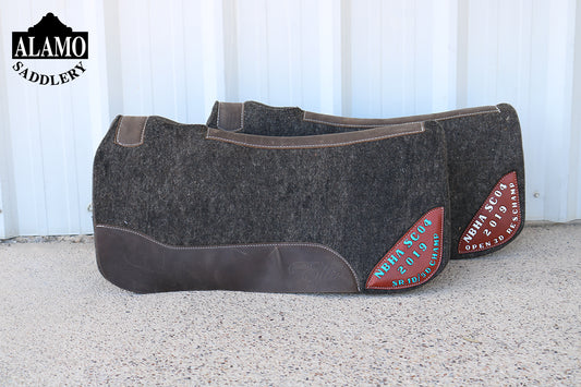 60/40 WOOL BLEND SADDLE PAD TROPHY style#2