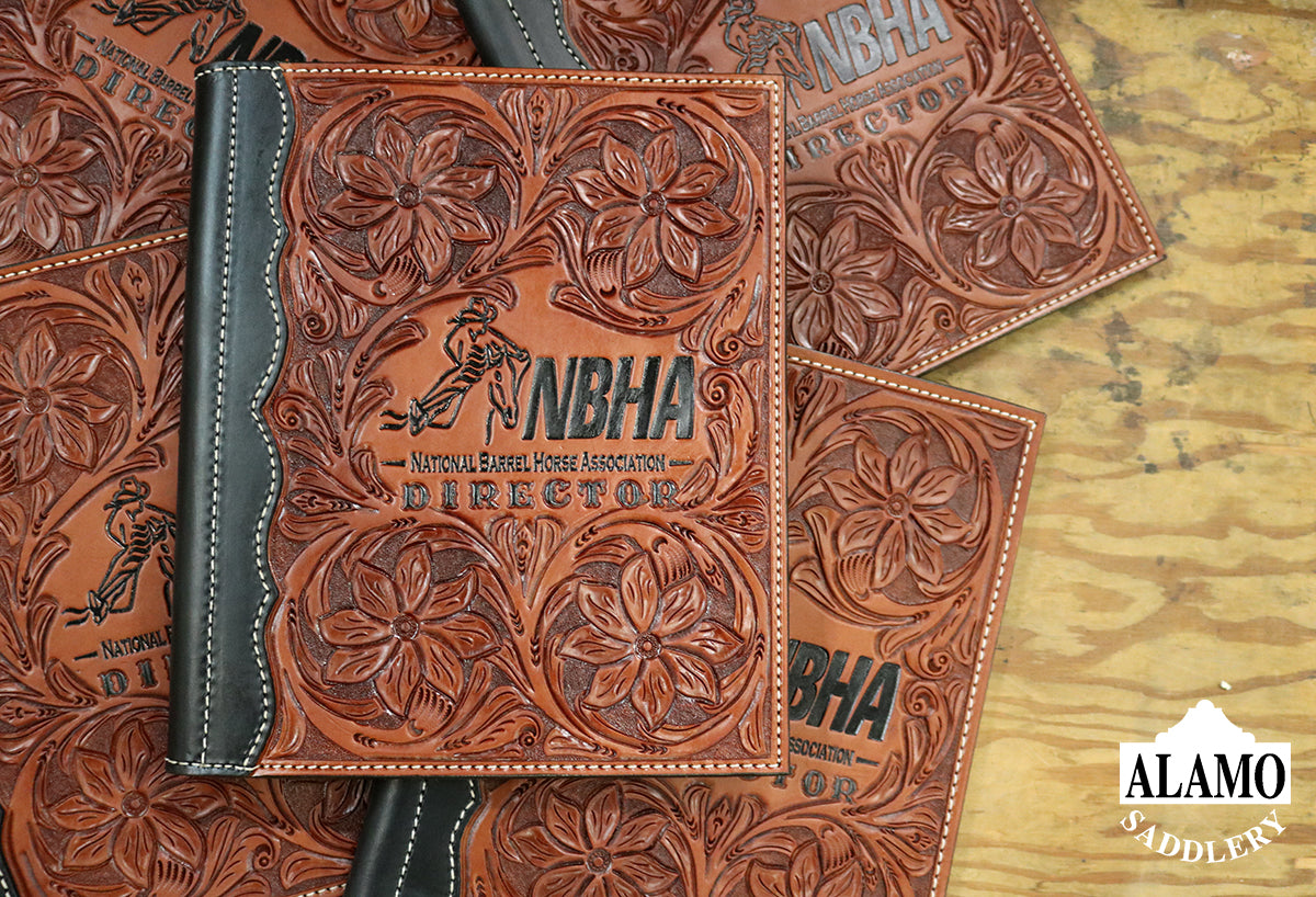 Rodeo Award | Large Portfolio Full Floral w/ Logo & Lettering (14)