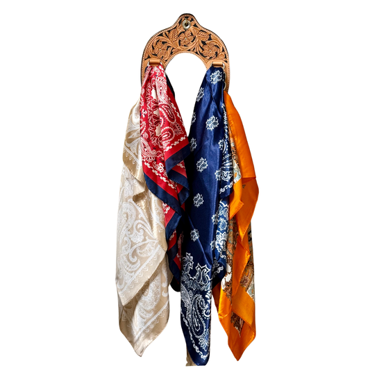 Horse Shoe Wild Rag Holder- El Pinto