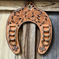 Hose Shoe Wild Rag Holder w/ Conchos- Pink Shimmer