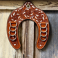 Horse Shoe Wild Rag Holder- Whiskey