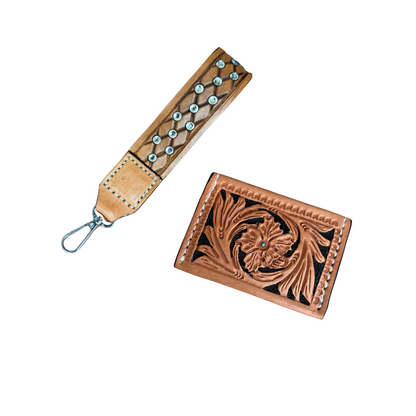 ADD the matching card holder & stadium bag to your wristlet