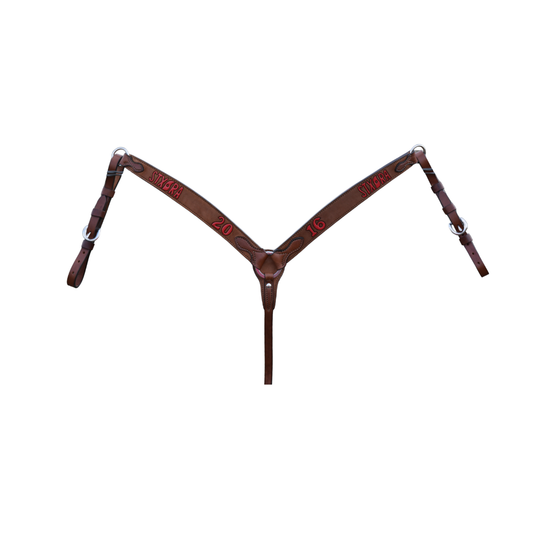 Rodeo Award | 1.75" Contoured Breastcollar w/ lettering (16)