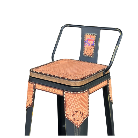 Rodeo Award | Bar Stool Trophy Swivel Short Back