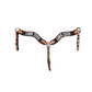 Rodeo Award | 2.5" Wave Breastcollar with floral tool & lettering (18)
