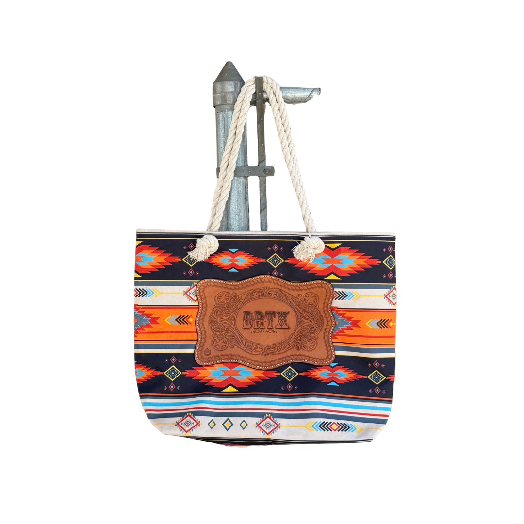 Rodeo Award | Carry All Printed Tote w/ Buckle