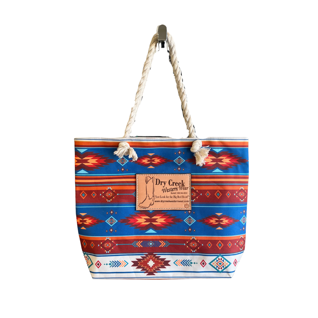 Rodeo Award | Carry All Printed Tote w/ Patch