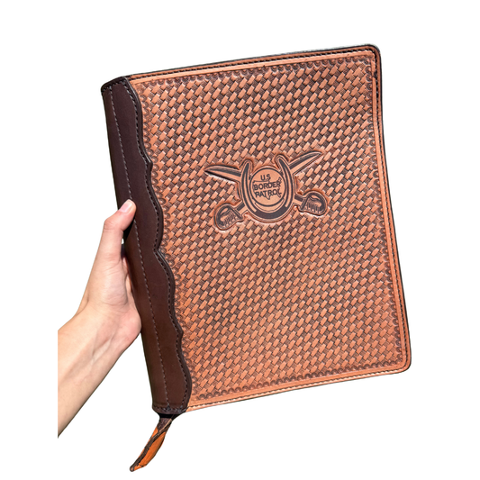 Rodeo Award | Large Portfolio Geo tool w/ Full Zipper Closure w/ Laser Engraving