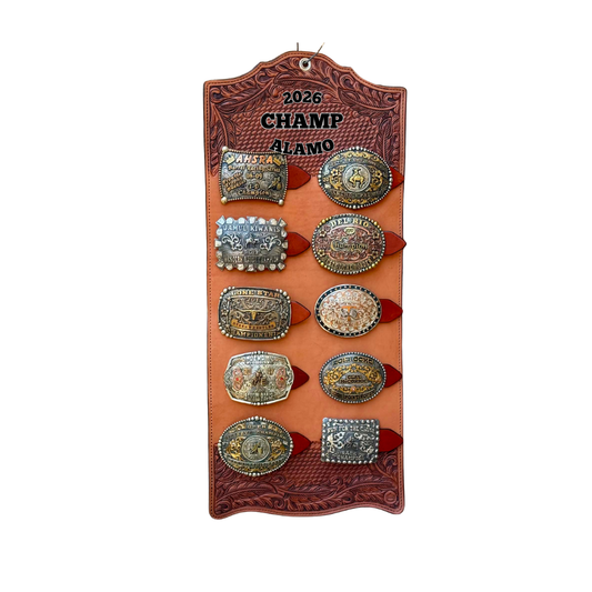 Rodeo Award | Buckle Holder 10-piece Combo w/ Lettering (14)