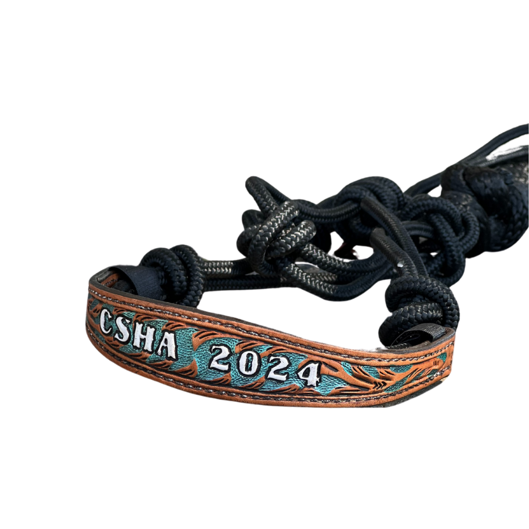 Rodeo Award | Narrow Bronc Nose w/ floral BGP w/ halter