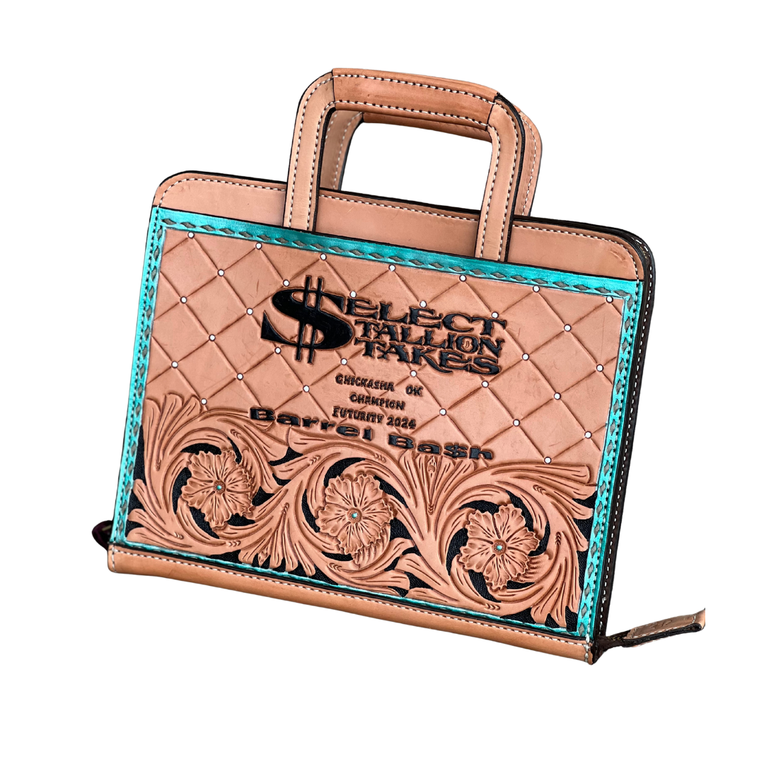 Rodeo Award | Cowboy Briefcase El Pinto Combo w/ custom logo