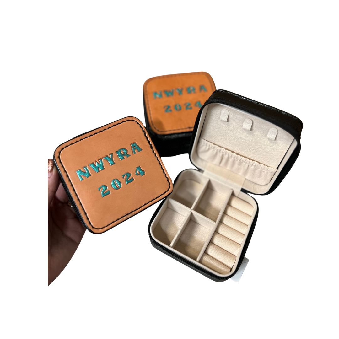 Rodeo Award | Mini Jewelry Box w/ Custom lettering