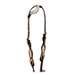 Rodeo Award | Wave one ear floral tooled w/ background paint