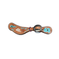 Rodeo Award | Spur Straps Full Floral Tool w/ Background paint (5 letters)