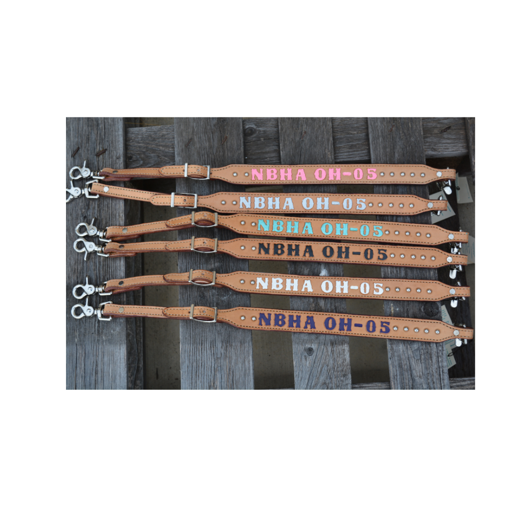 Rodeo Award | Wither Strap w/ SS spot & Lettering (9)