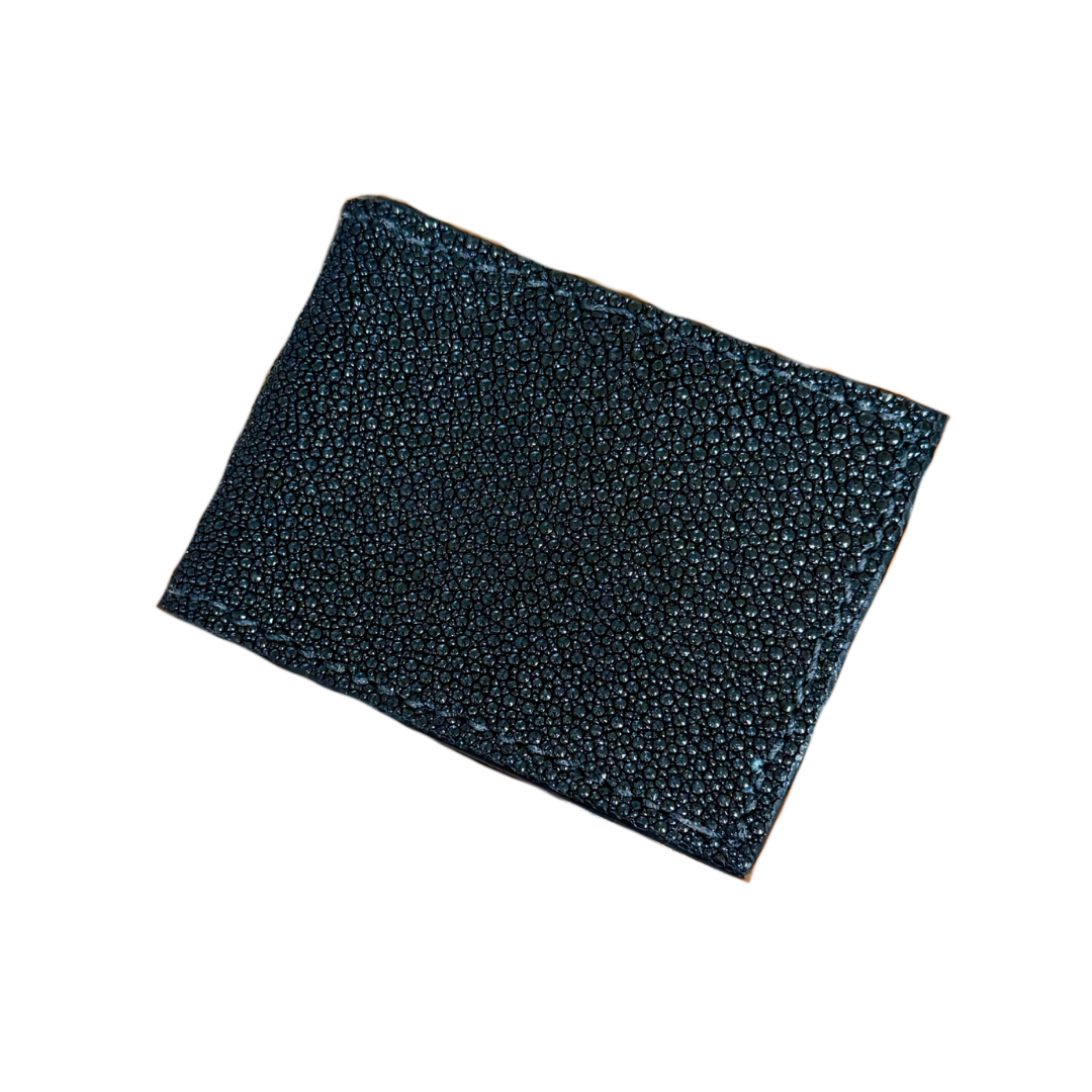 Genuine Stingray Money Clip Wallet | The Blackout