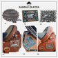 Add a custom pair of saddle plates to your saddle