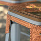 (PRE-ORDER) Set of 2 Bar stools w/ oakleaf