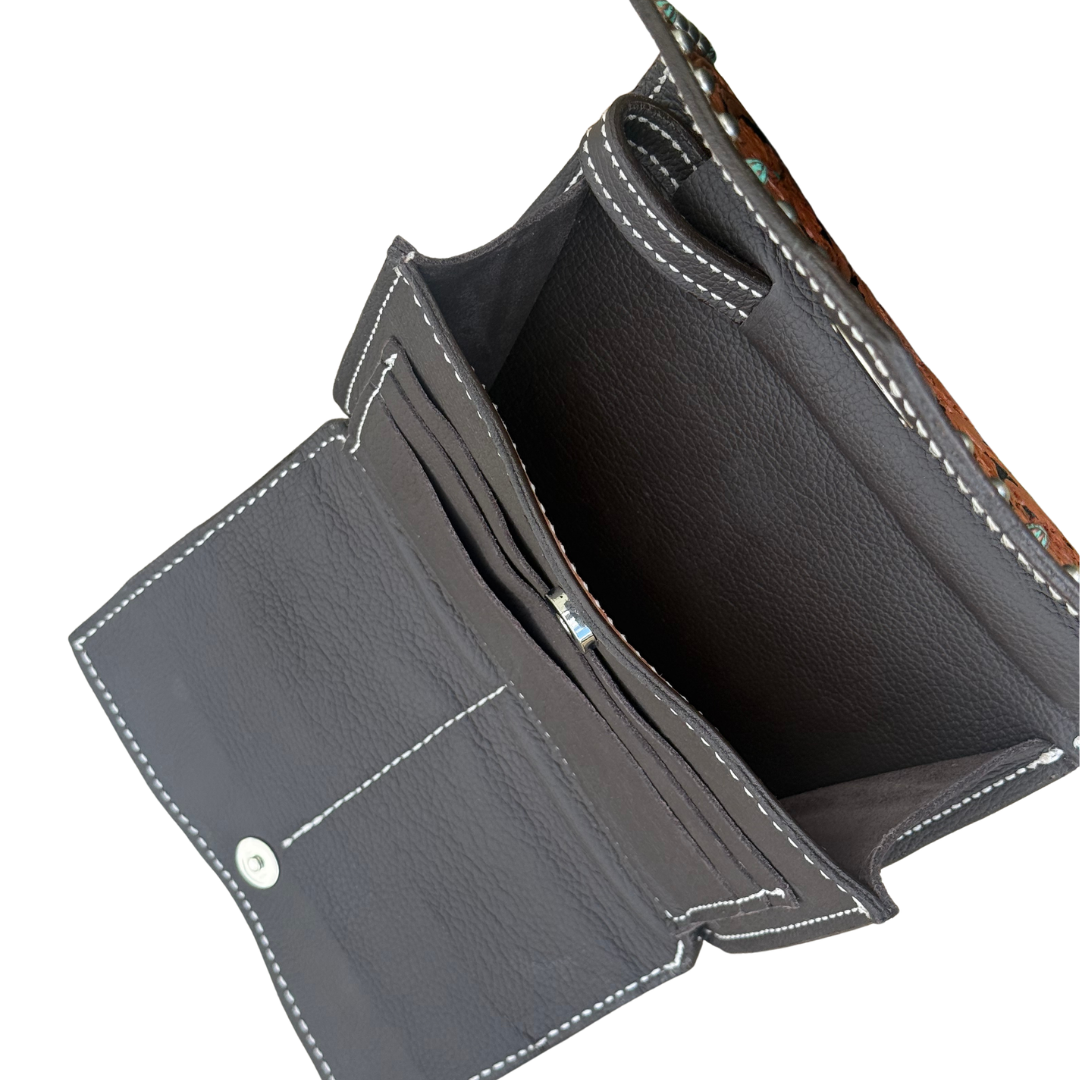 The Exotic Wallet Clutch | El Pinto & Zebra Stingray