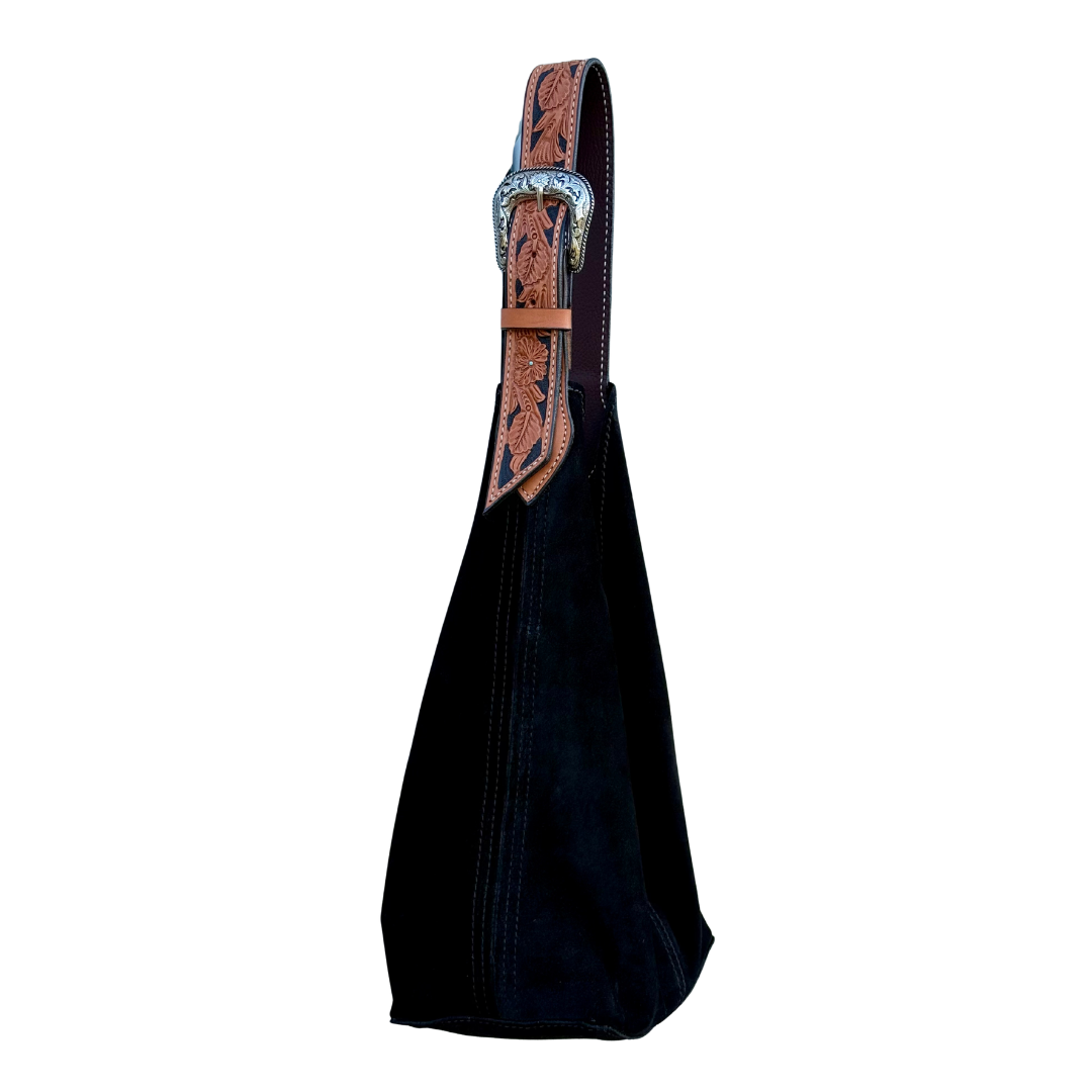 Belt Buckle Bag | Black w/ El Pinto