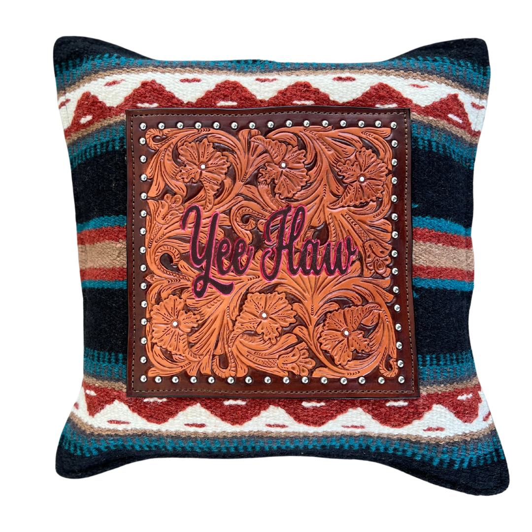 Throw Pillow- YEE-HAW 1