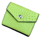 The Exotic Wallet Clutch | Full Lime Green Ostrich
