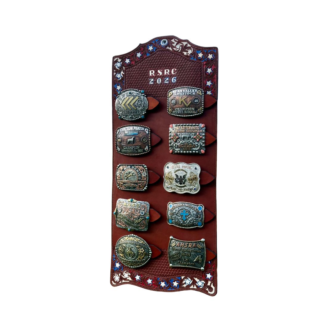 Trophy Buckle Holder | 10 Piece Trophy Buckle Holder USA