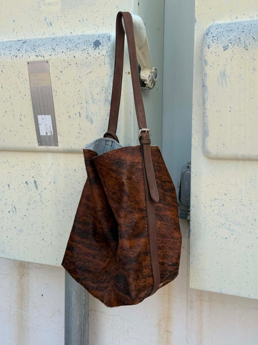 Livestock Tote- Chocolate Brindle #7
