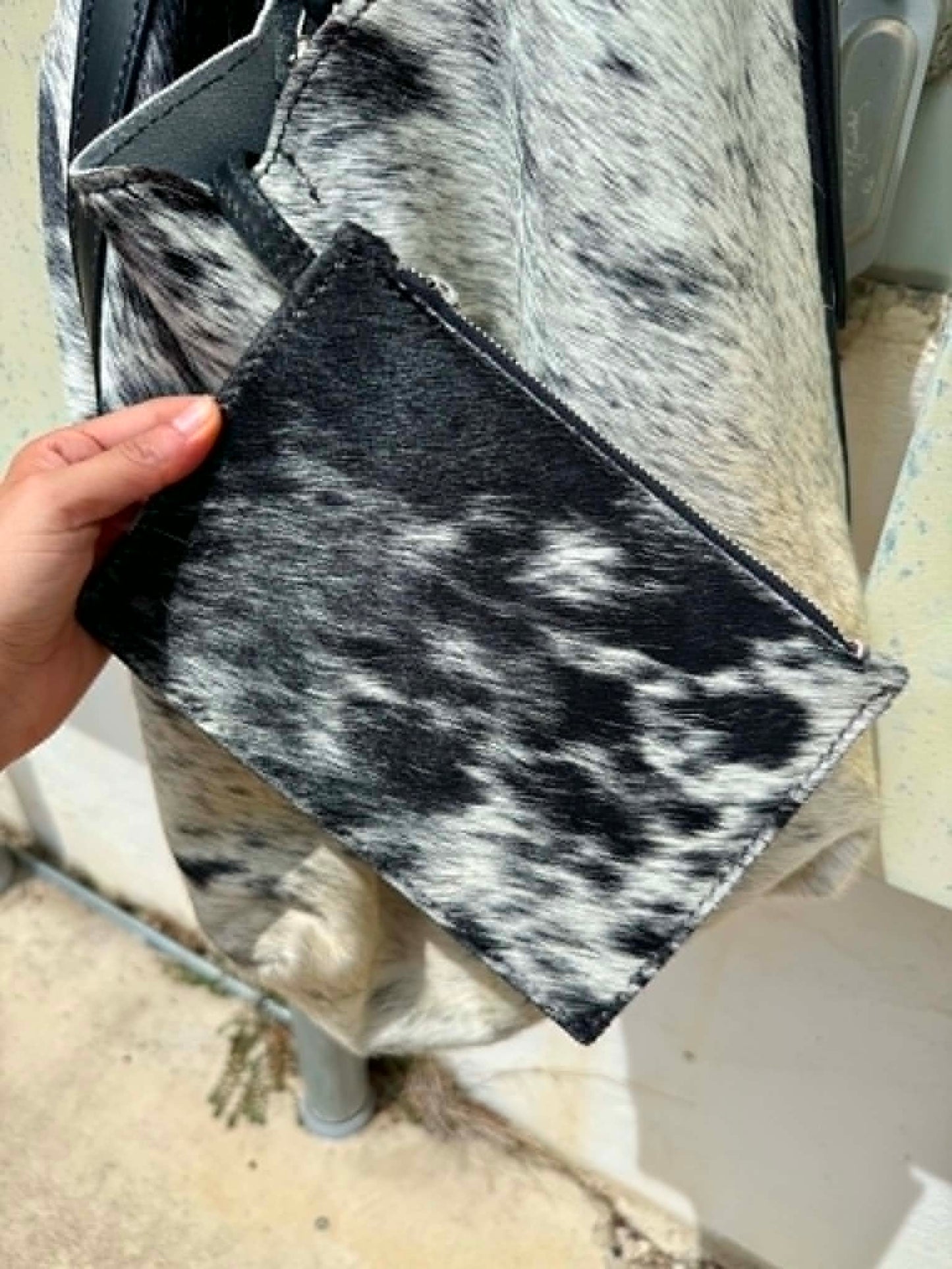 Livestock Tote- Espresso Frost #5