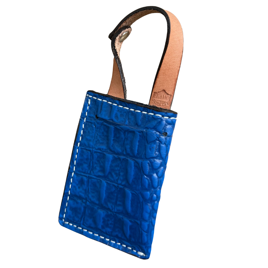 Boot Wallet w/ Pull Tab- Blue Gator