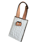 Boot Wallet w/ Pull Tab- White Gator