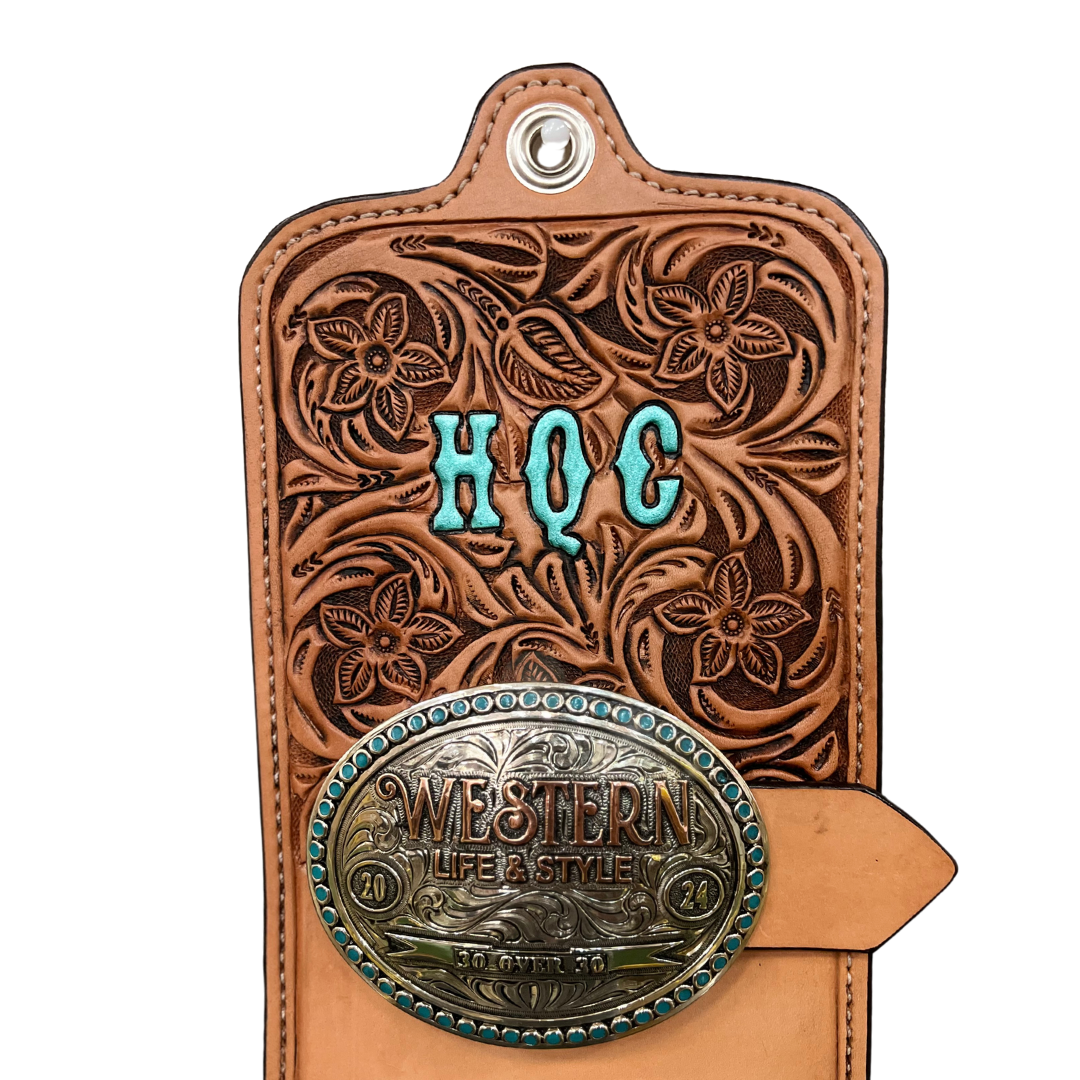 Add Initials- TOP OF BUCKLE HOLDER