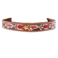 1.5" Straight Cheetah Rose Belt