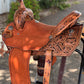 15" Cowboy Feather Barrel Saddle