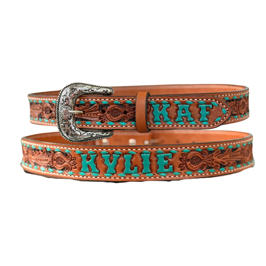 ADD lettering to ANY of our belts
