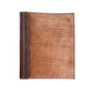 Large portfolio rough out chocolate leather