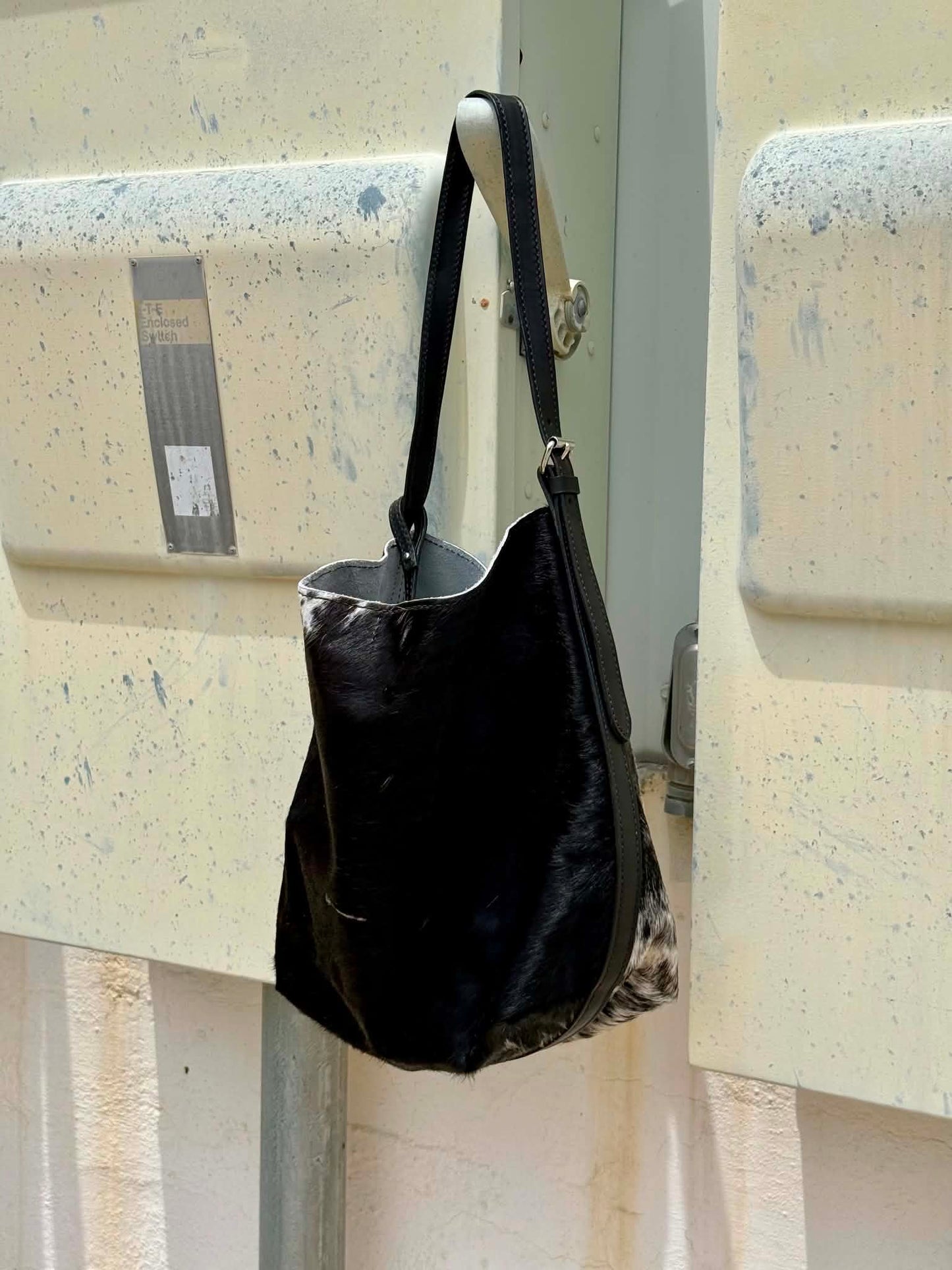 Livestock Tote- Salt & Pepper #6