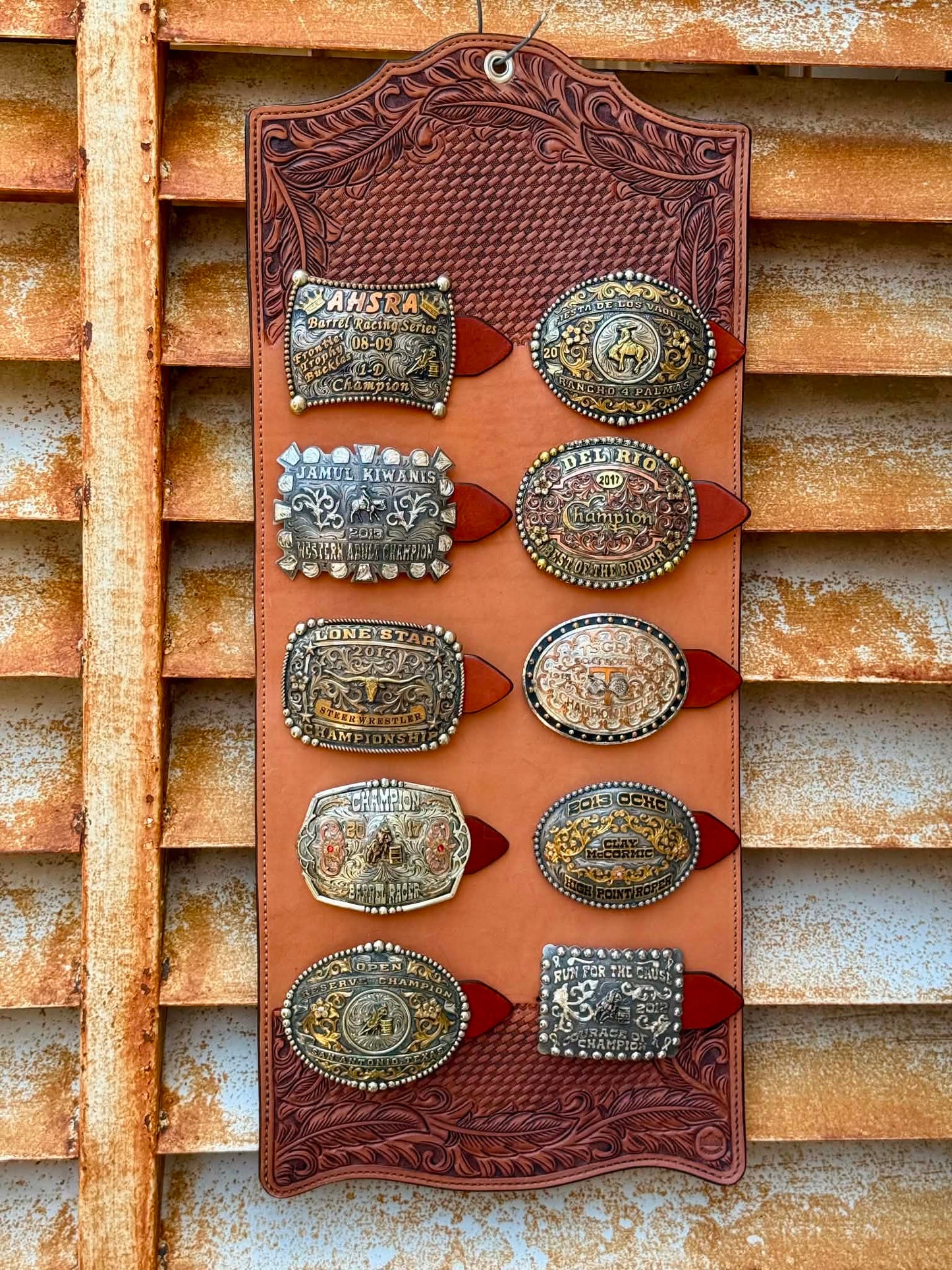 Rodeo Award | Buckle Holder 10-piece w/ Lettering (14)